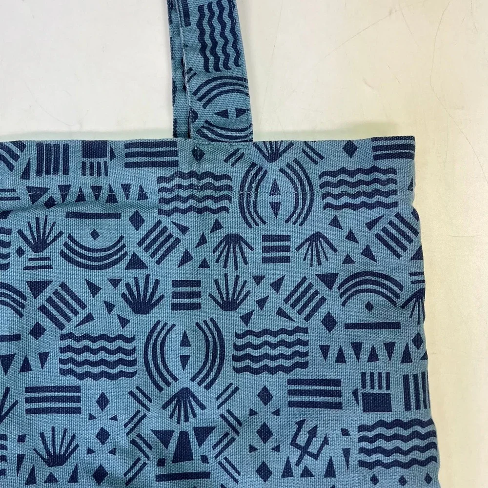 Patagonia‎ Protected Peaks 59280 Tribal Organic Cotton Canvas Market Tote Bag